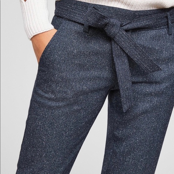 LOFT Pants - Loft Tie Waist Slim Pants